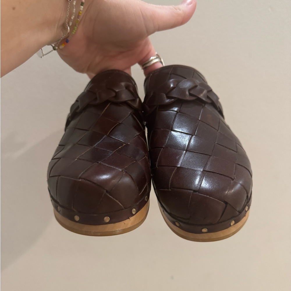 Loeffler Randall Polina Woven, Espresso. 7